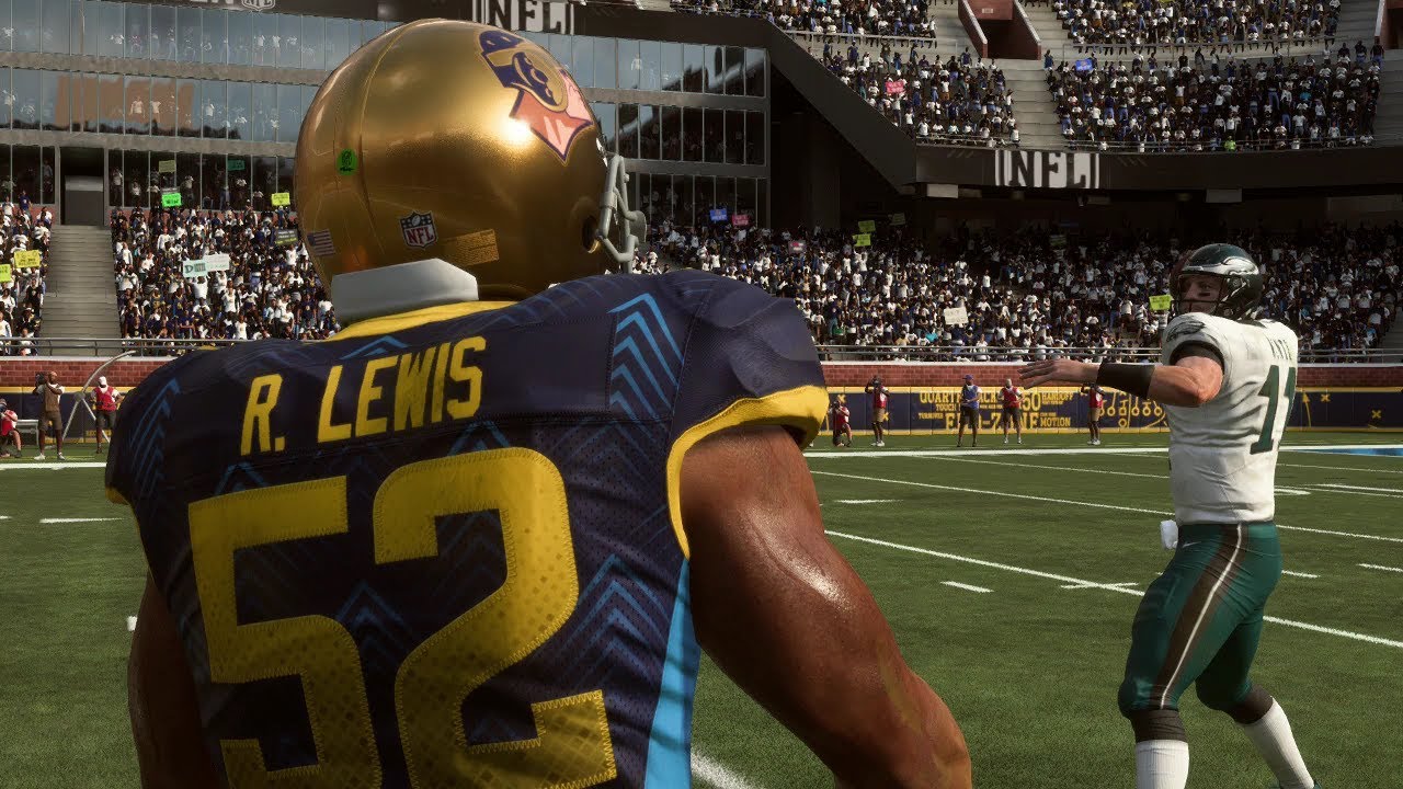 Madden 19 Philadelphia Eagles vs Madden Legends Gameplay
