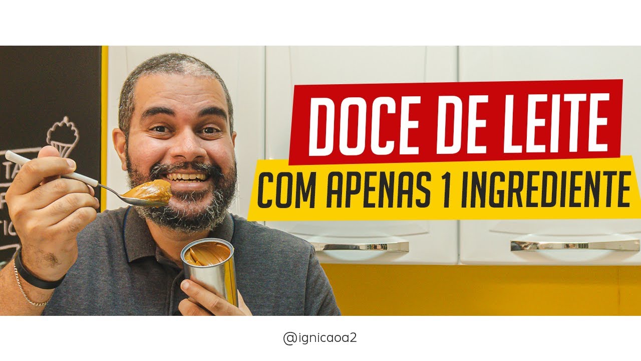 Como fazer doce de leite.