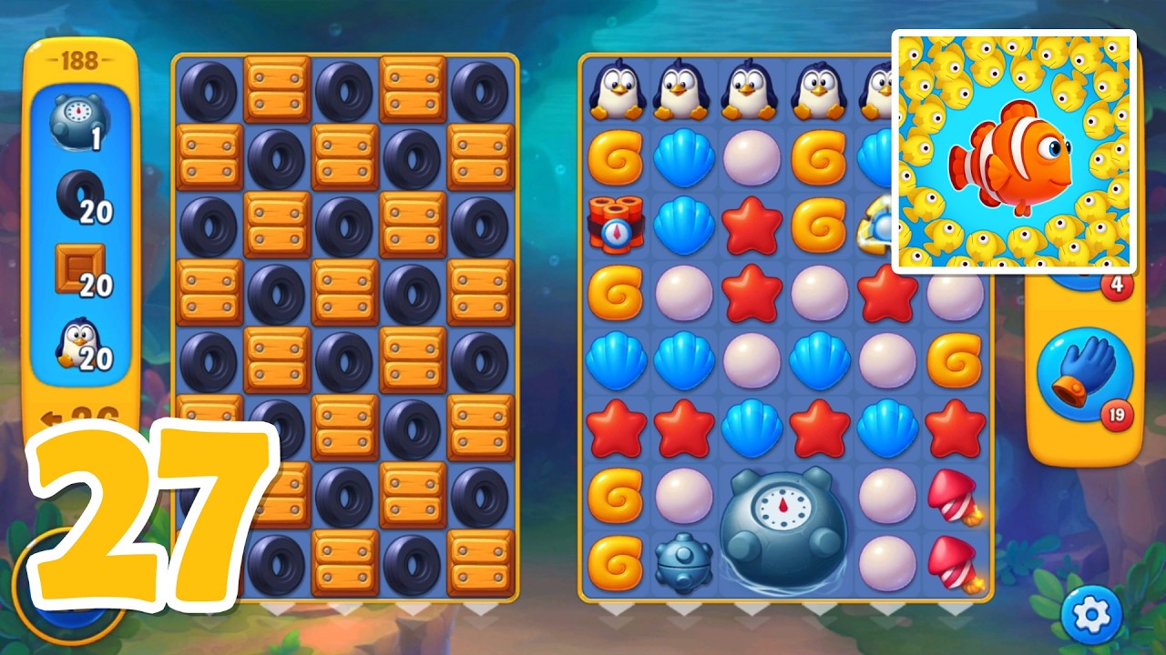 Fishdom - Gameplay Walkthrough Part 27 (Android, iOS)