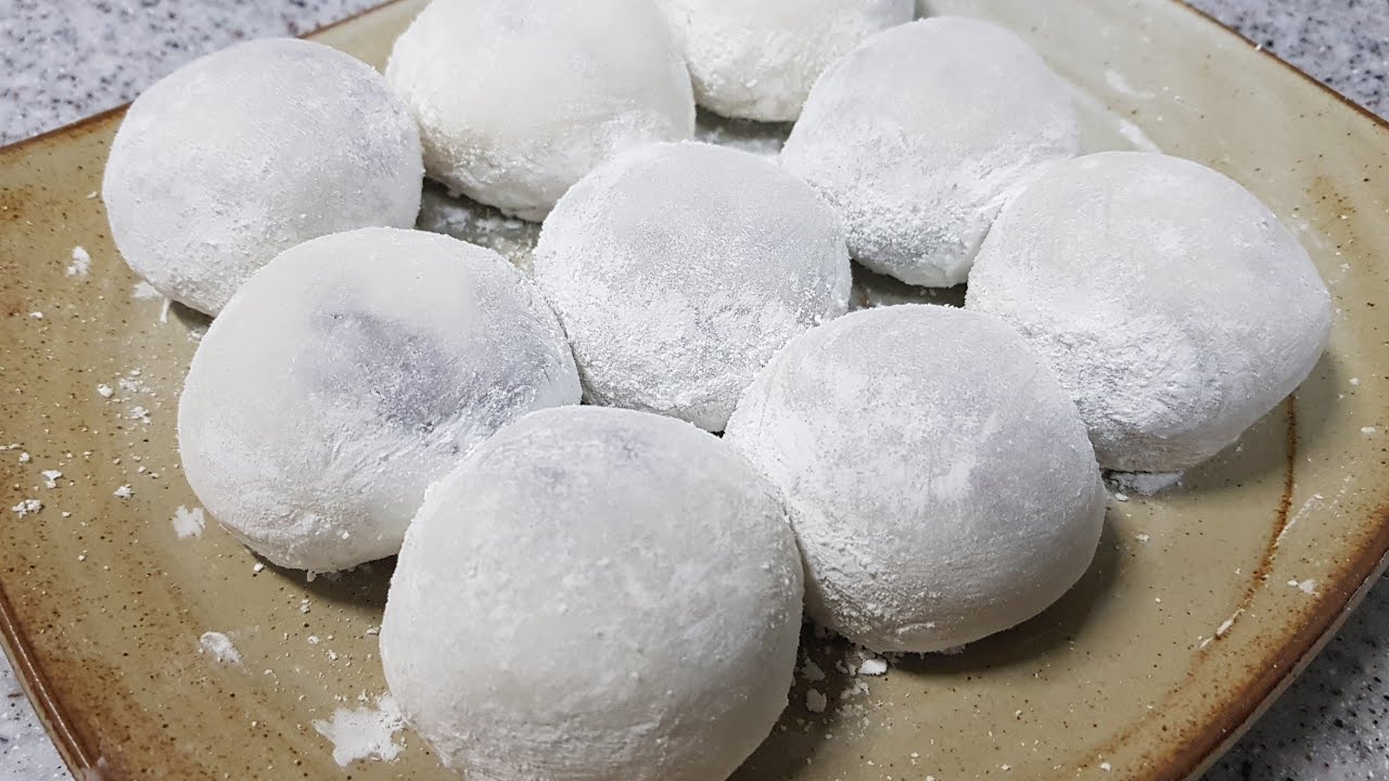 전자렌지 찹쌀떡, mochi(모찌)