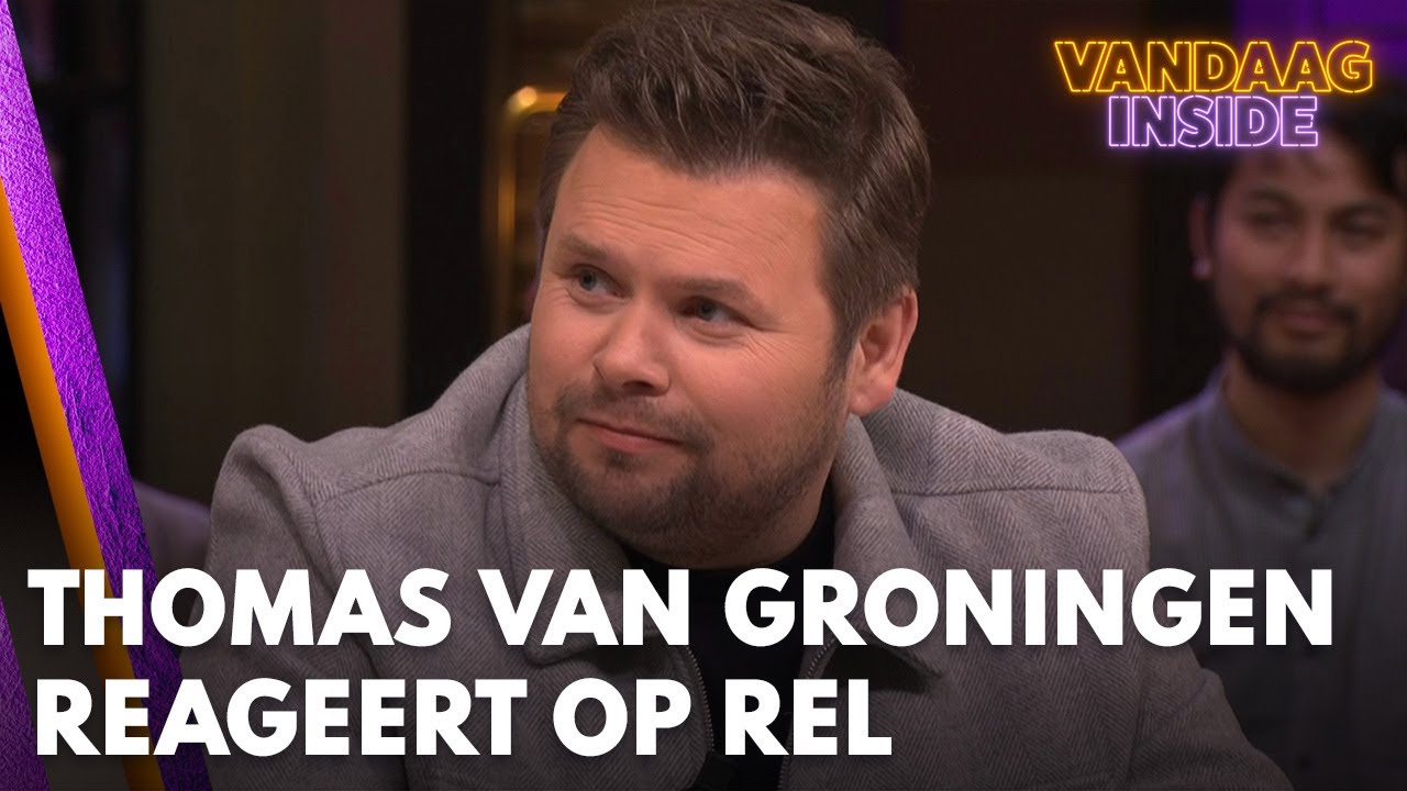 Thomas van Groningen reageert op rel: ‘Ik heb wel een probleem, ja' | VANDAAG INSIDE