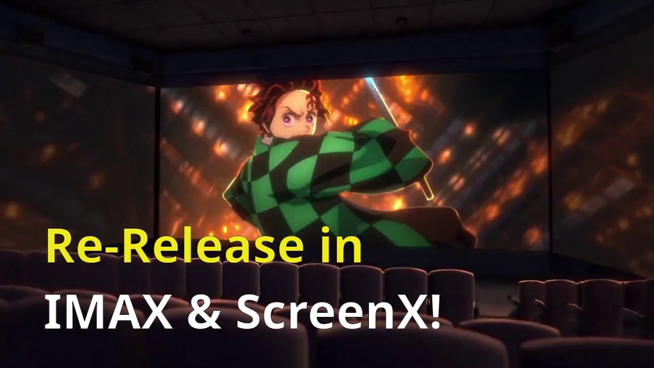 Demon Slayer: Infinity Castle Re-Release in IMAX & ScreenX! Expanded Formats February 2026