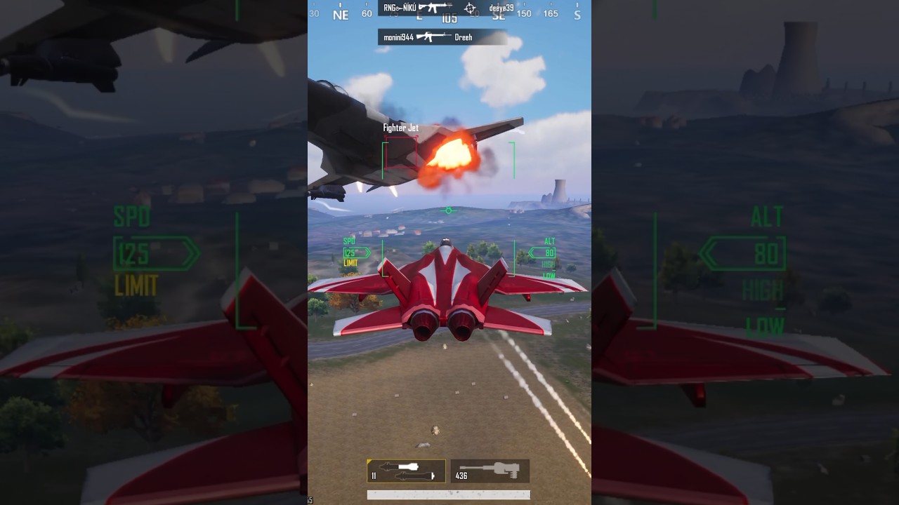 Never Missed My Fighter Jet Target 🔥 #pubg #pubgmobile #pubgjet #payload3 #pubghighlights