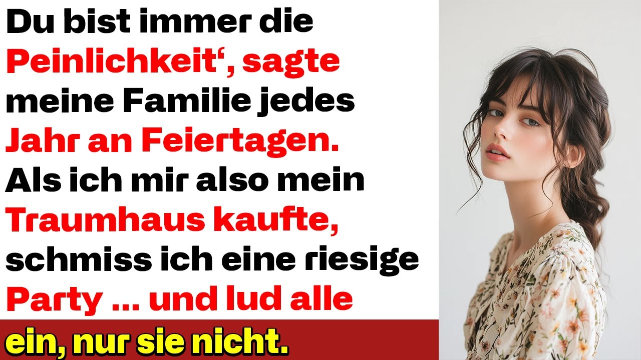 Du bist immer die Peinlichkeit‘, sagte meine Familie jedes Jahr an Feiertagen – also habe ich dieses