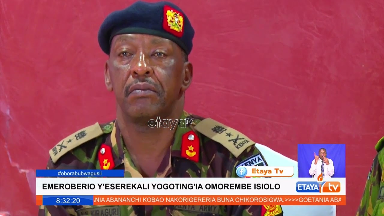 CS Murkomen convened a meeting of leaders, NGAOs and top security officials in Isiolo on security