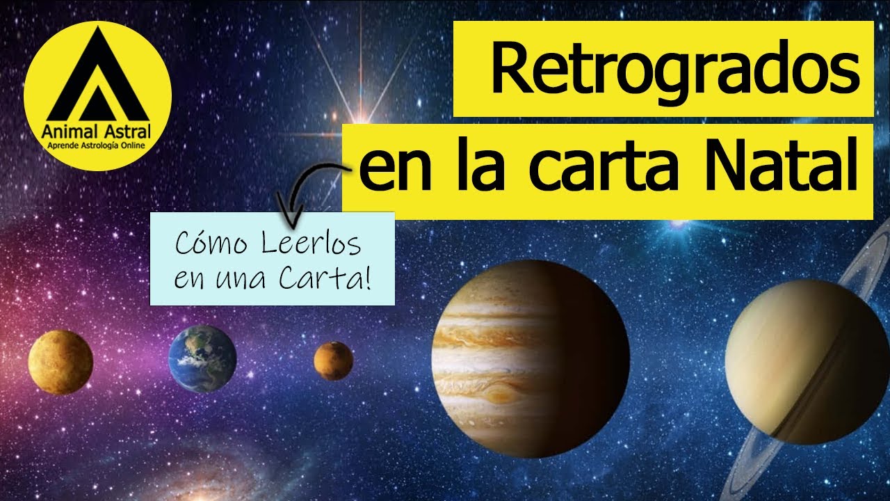 Planetas Retrogrados en la carta Natal