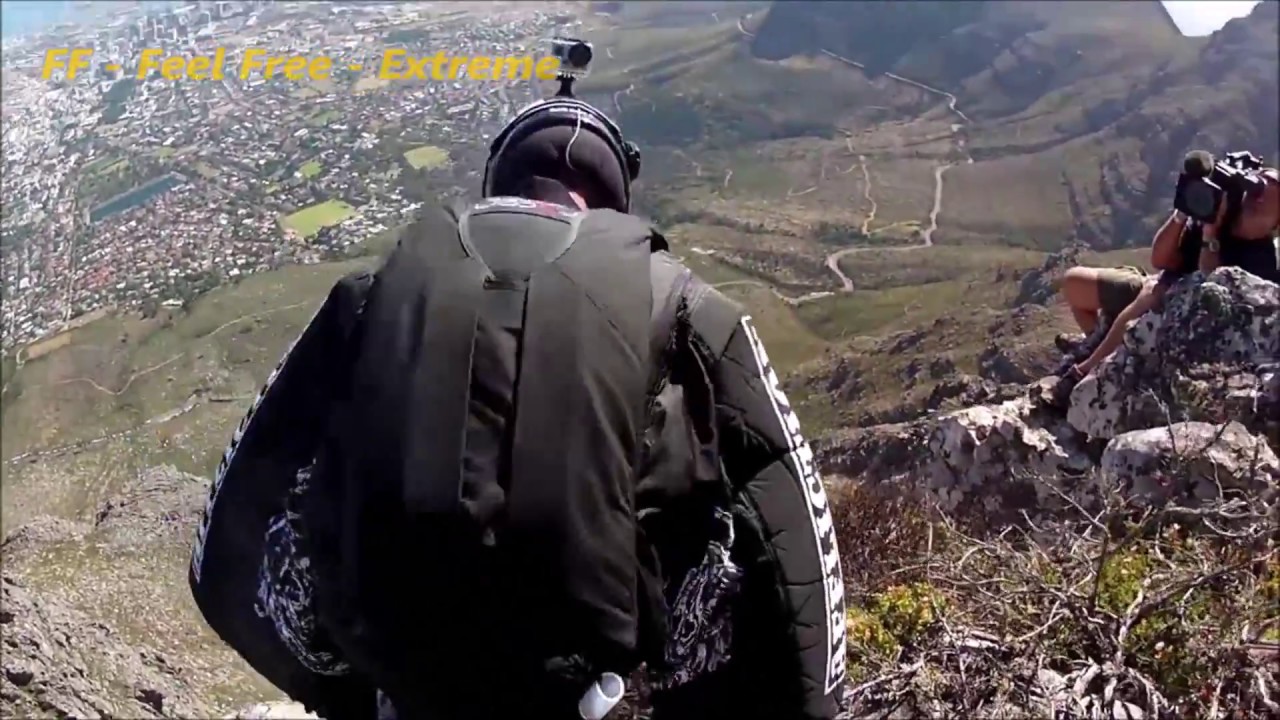 Wingsuit Crash - Jeb Corliss Hitting The Rock