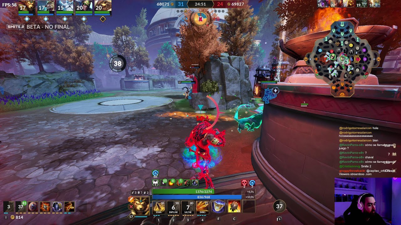 smite 2 rankeds sufriendo en soloq - [jung/adc]