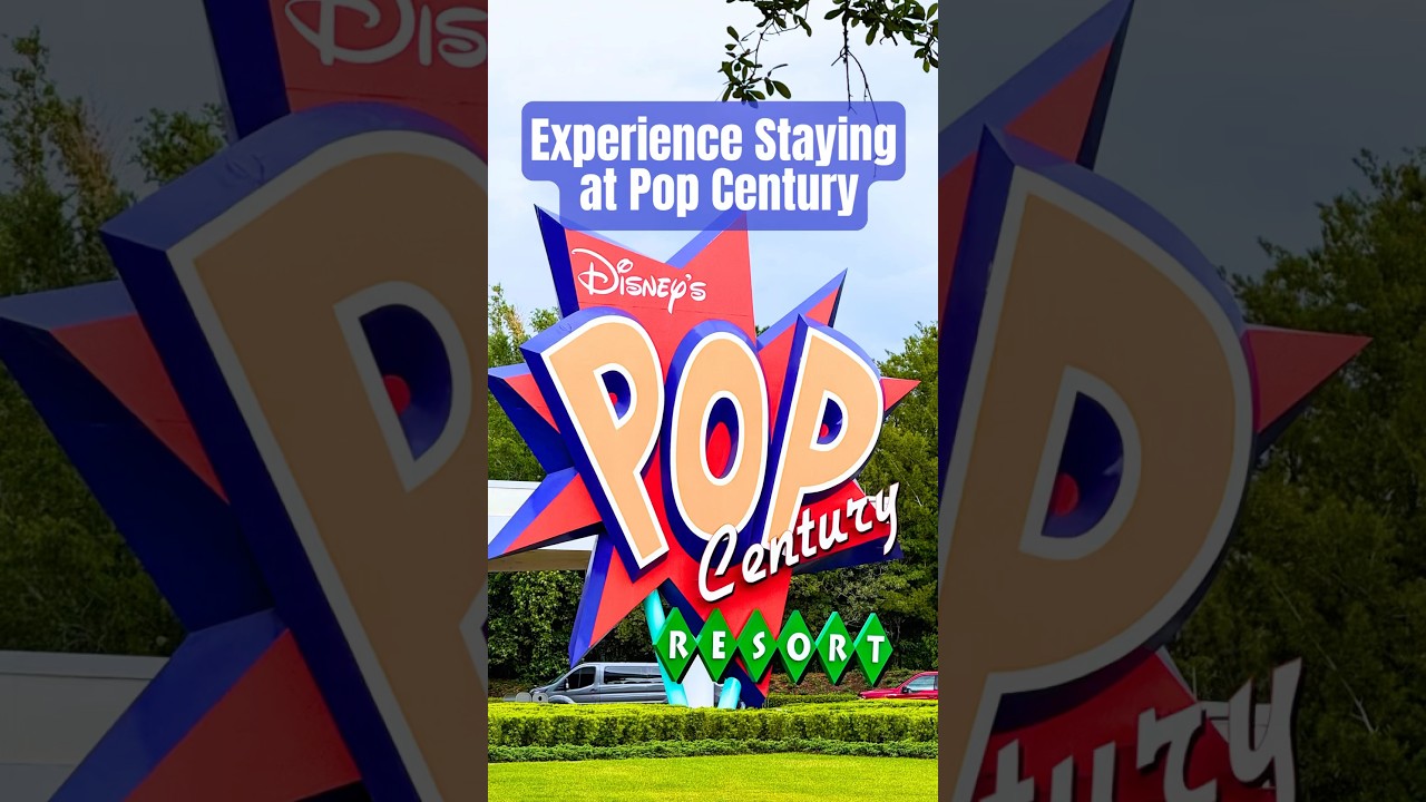 What It&rsquo;s Like to Stay at Disney&rsquo;s Pop Century Resort ✨🕺🏼🪩 #popcenturyresort #disneyworld #disney