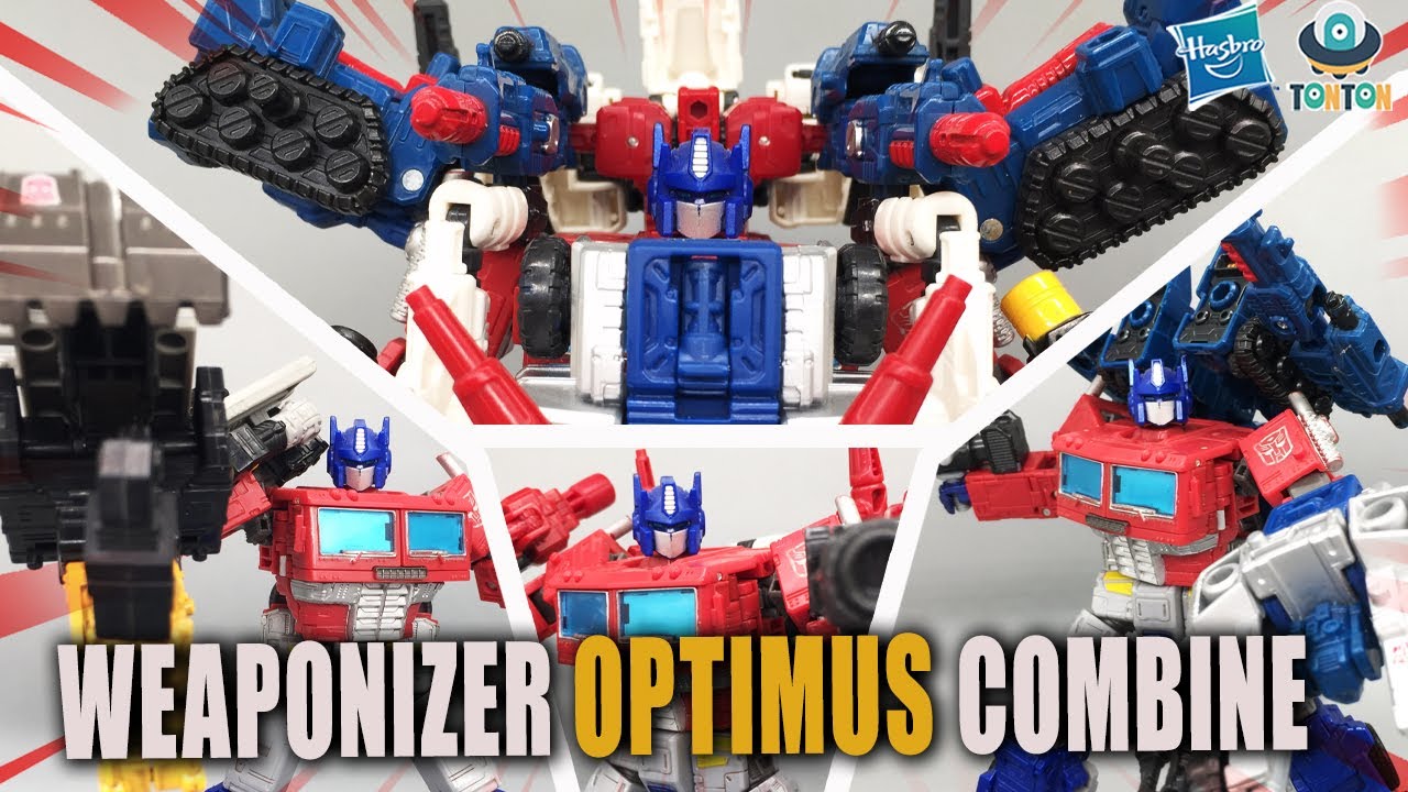 Transformer WFC Autobot  Weaponizer Optimus Combine