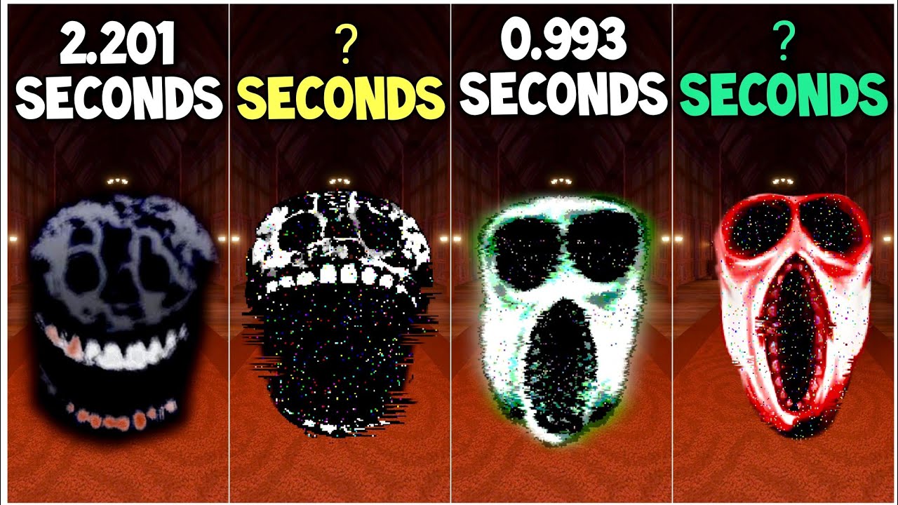 Comparing Speed Of Enemies In Doors The Content Update
