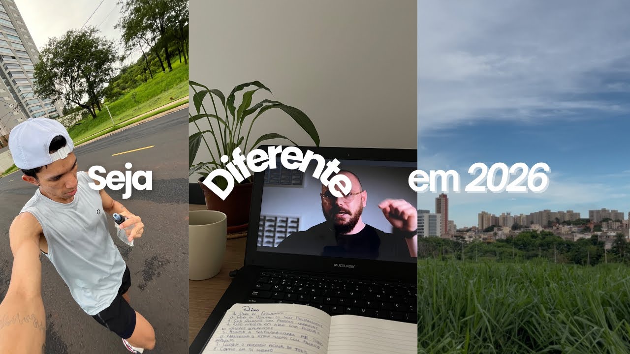 Rotina, treino, hábitos (Como fazer diferente em 2026!)