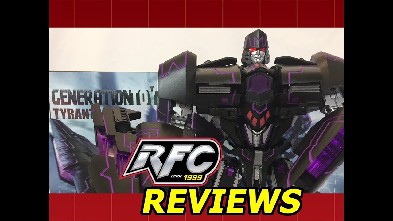 Generation Toy Tyrant (Not Masterpiece Transformers IDW Stealth Bomber Megatron) Review