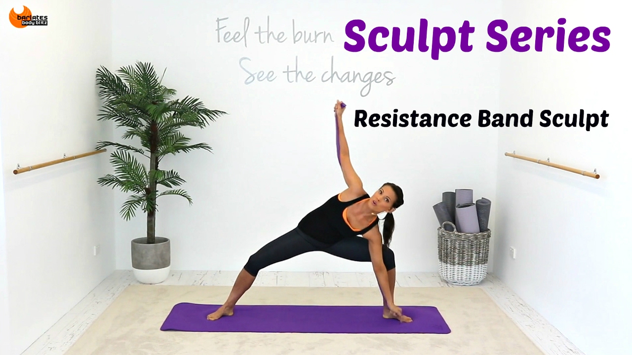 Resistance Band Workout Total Body - BARLATES BODY BLITZ Resistance Band Sculpt