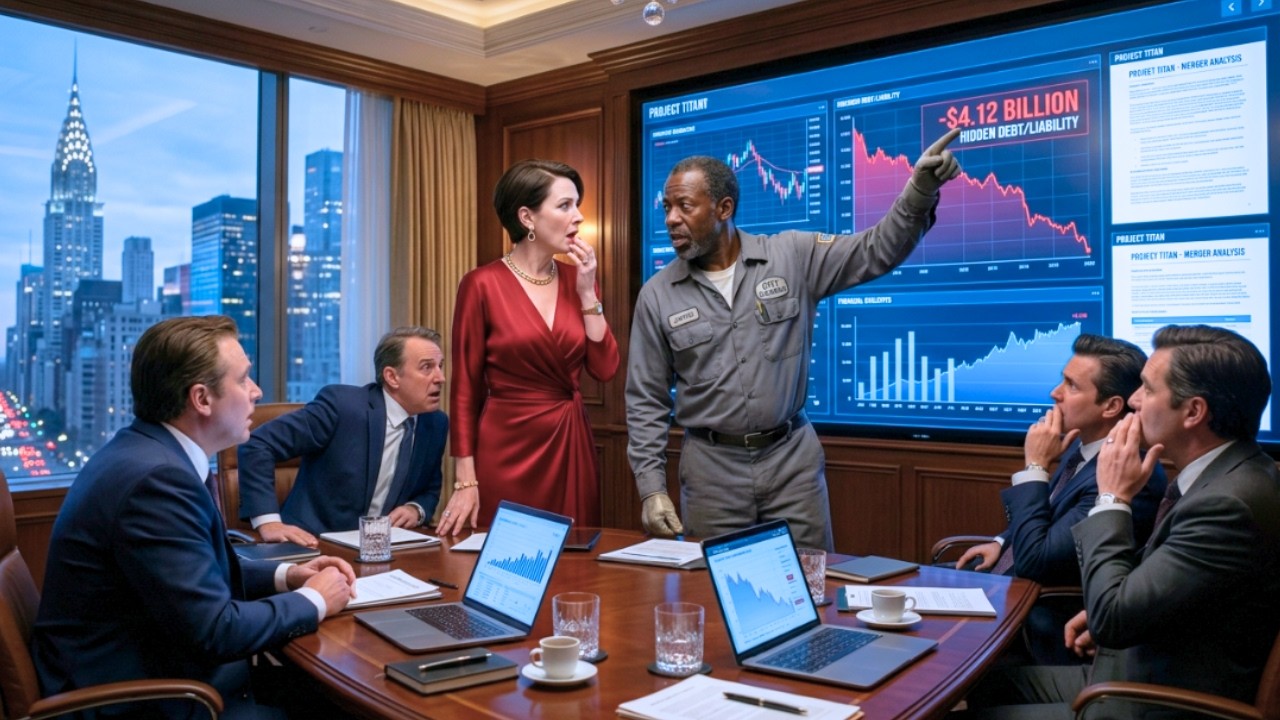 You're Selling Me a Crime Scene—Black Janitor's Words Saved CEO From $4 2 Billion Disaster