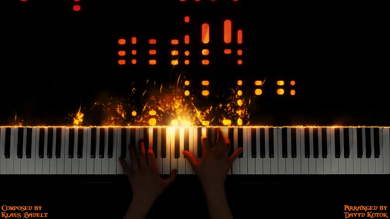 Barbossa is Hungry- Pirates of the Caribbean 1- Piano Version