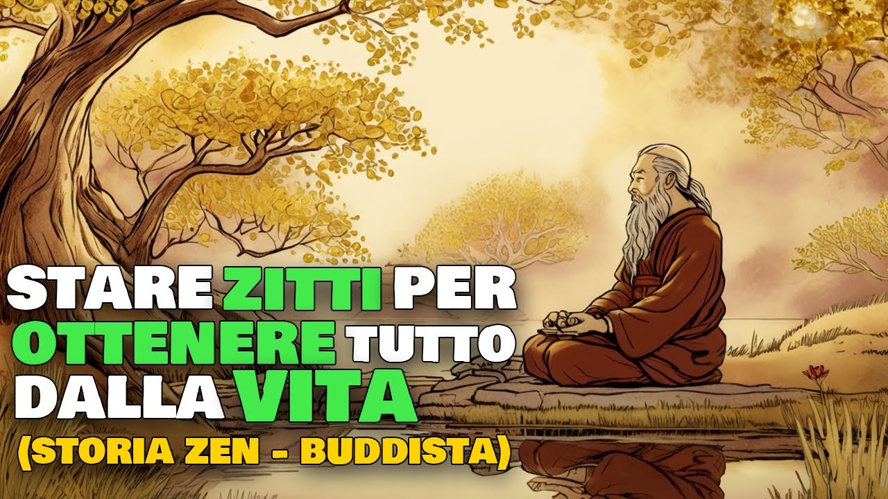 🧘‍♂️ Il potere del Silenzio: Storia Zen Buddismo! 🌿✨