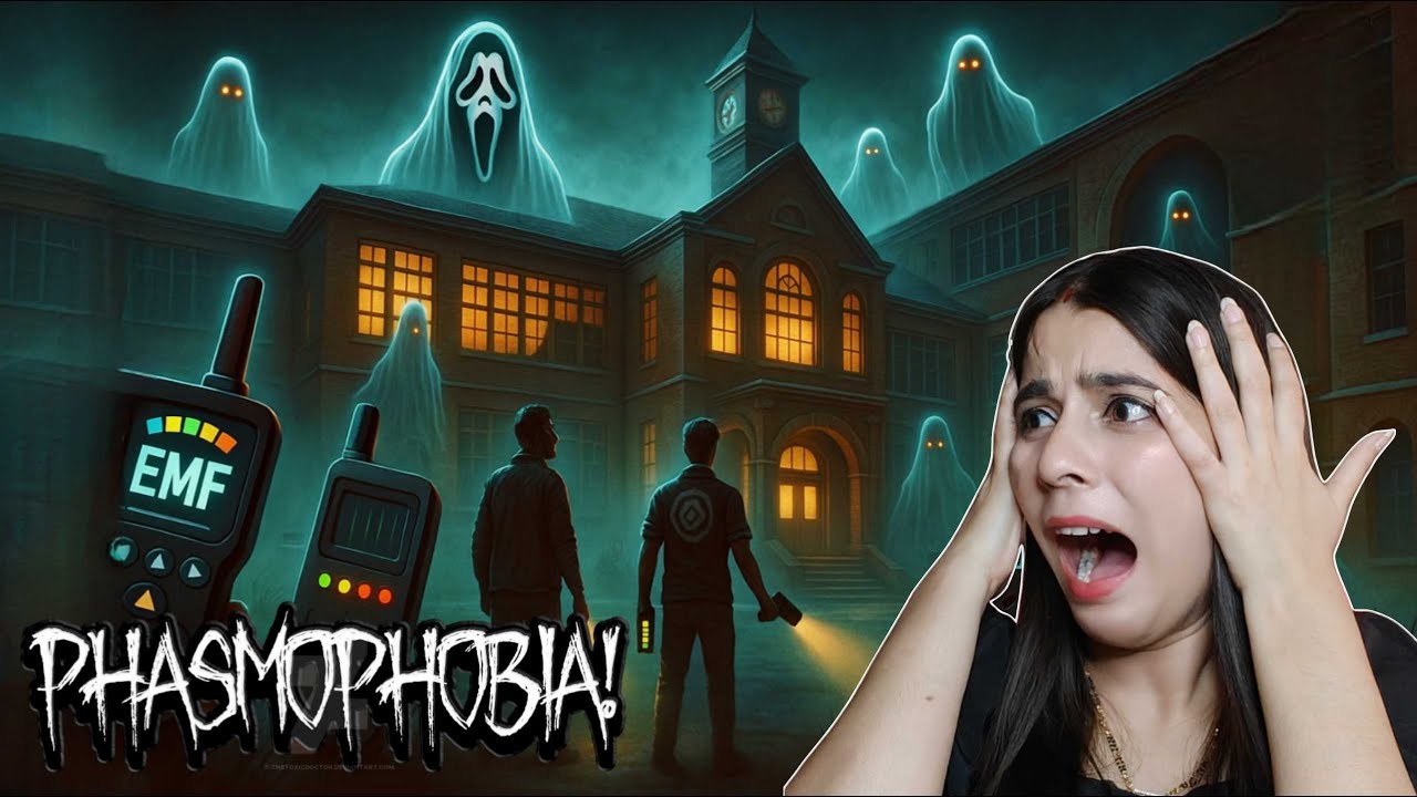 PHASMOPHOBIA || kya kar payenge ghost hunting ajj...!!