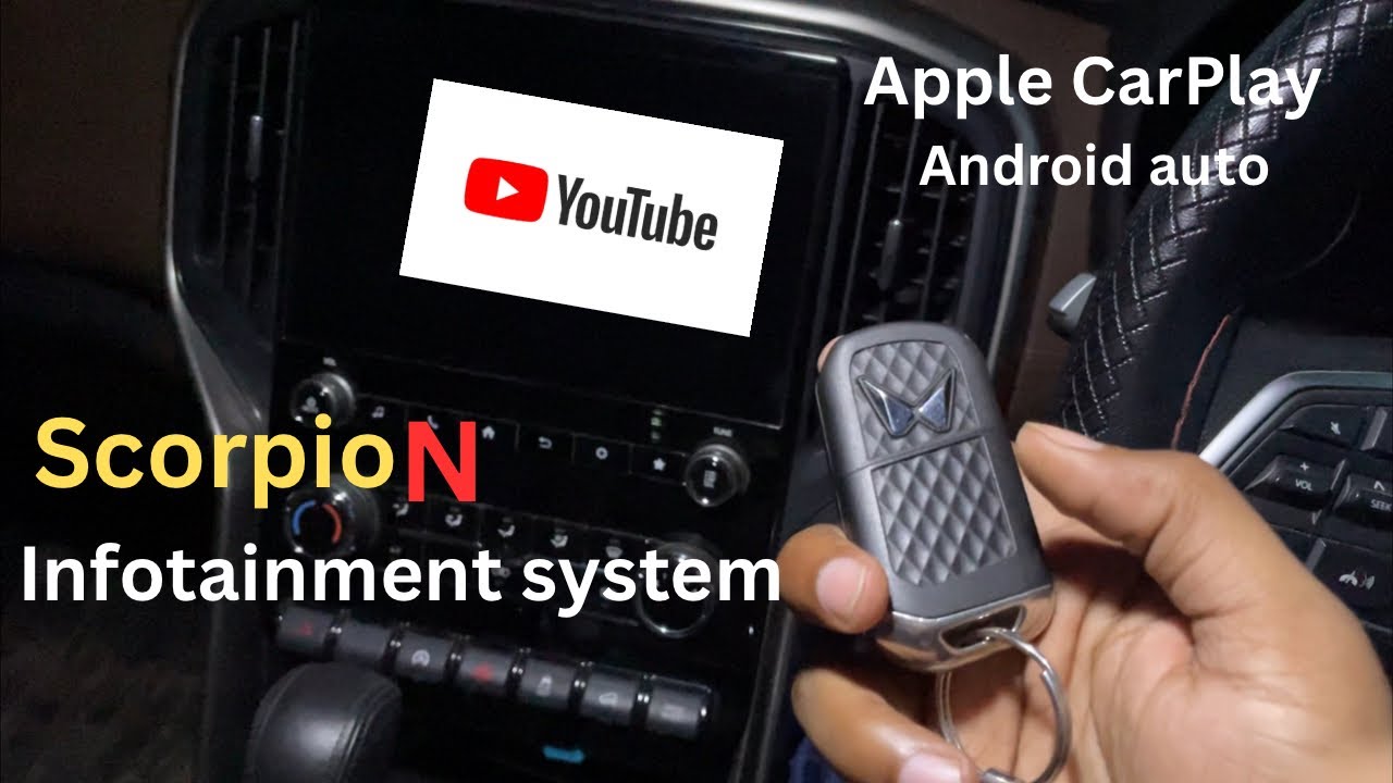 Scorpio N Z6 Infotainment System// All Features And Connected Apps// Apple Carplay