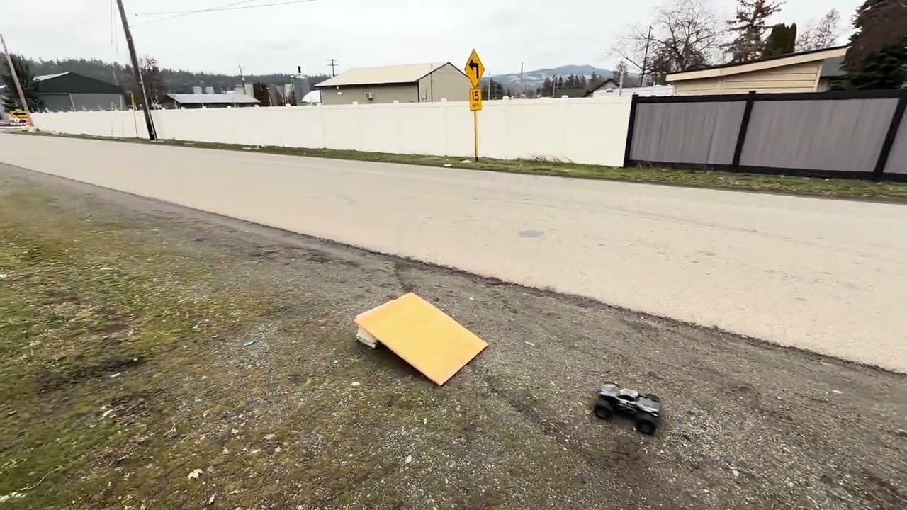 Traxxas mini maxx first drive