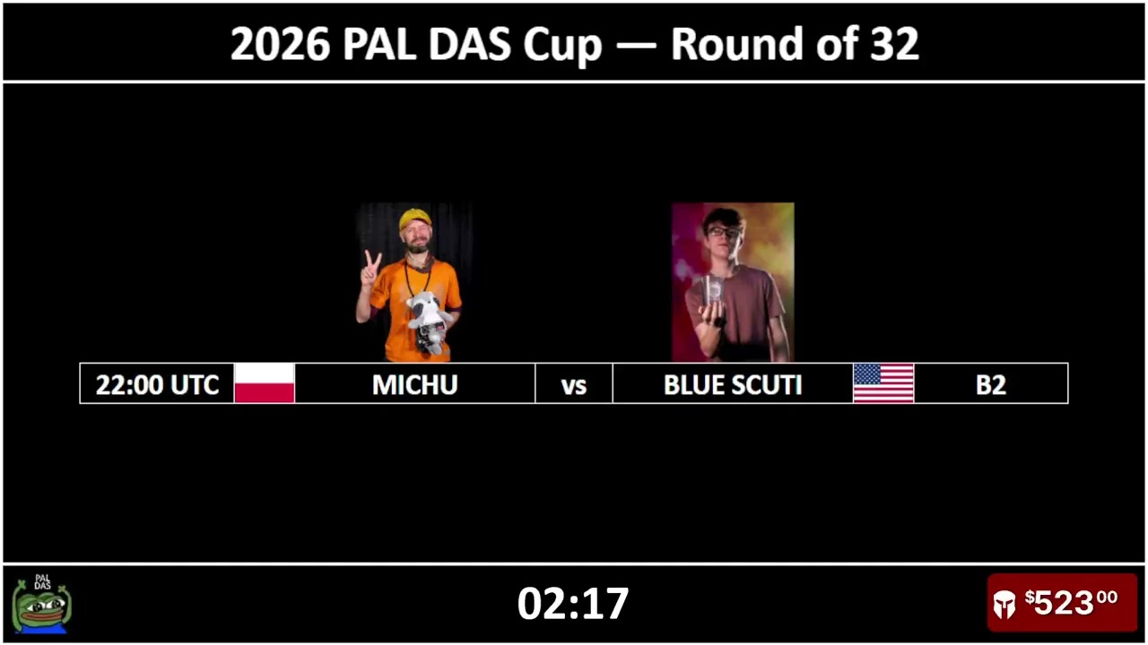 2026 PAL DAS Cup | Ro32 | MICHU vs BLUE SCUTI | 2026-02-12