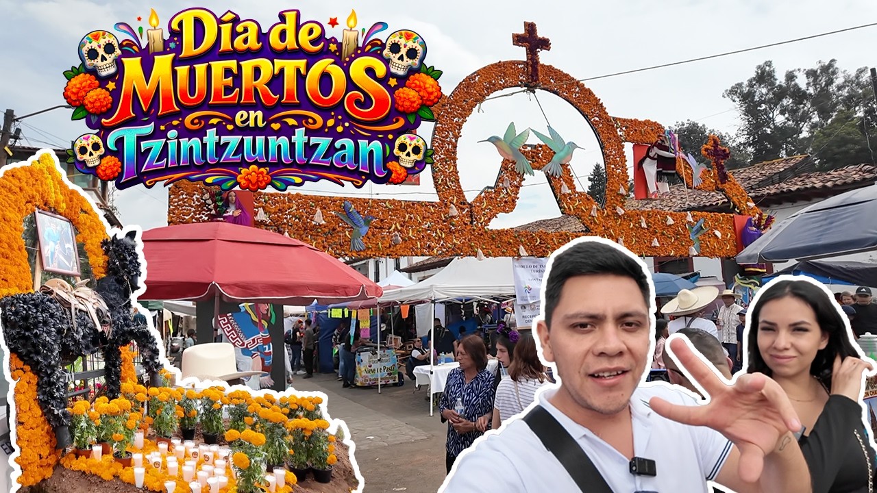 Día de Muertos en Tzintzuntzan 🕯️💀 Tradición que IMPRESIONA