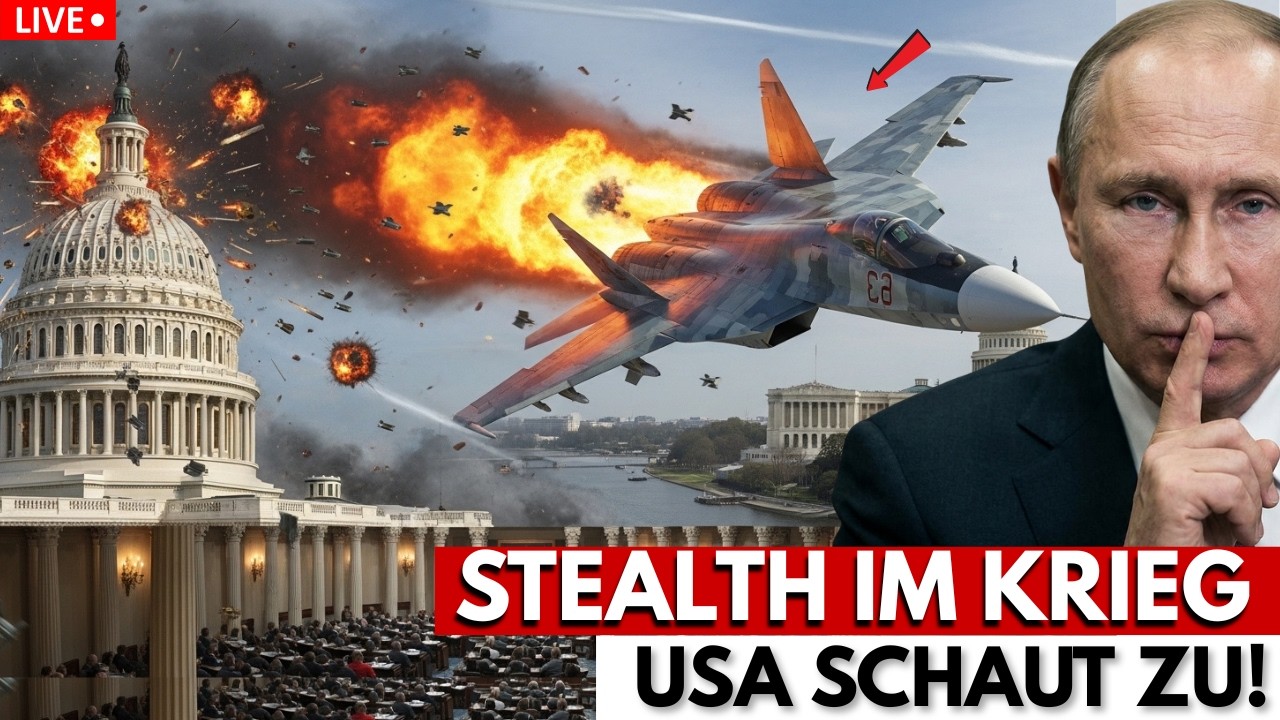 F-22 & F-35 NIE IM KRIEG! Su-57 Felon – Russlands Einziger Stealth-Jet Der Wirklich Kämpft?