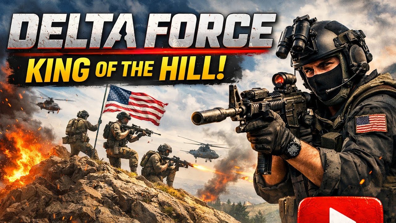Battle Game | Delta force | King of the hill 115 kills |