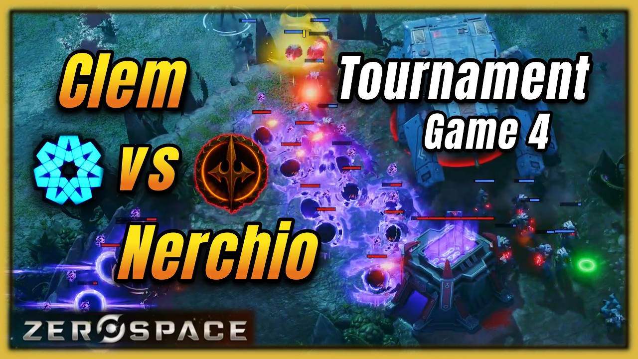 Clem vs Nerchio - ZeroSpace Tournament (Game 4) | The Commandos