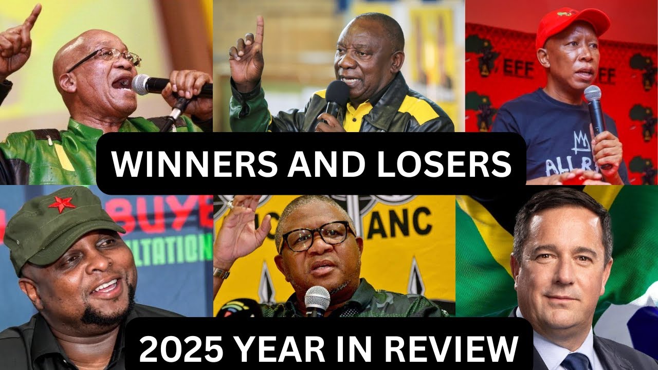 2025 in Review: Who Held South Africa Together — and Who Pulled It Apart?