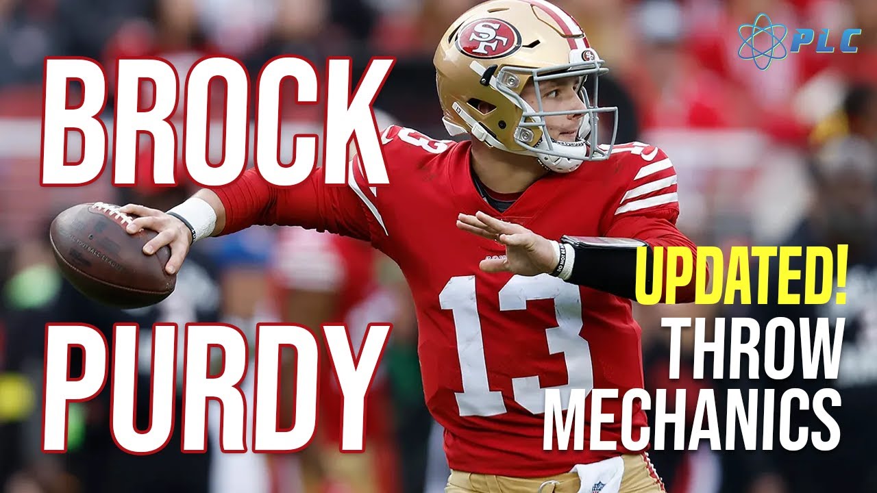 Brock Purdy Throwing Mechanics | How To Be An NFL Quarterback #quarterbackmechanics