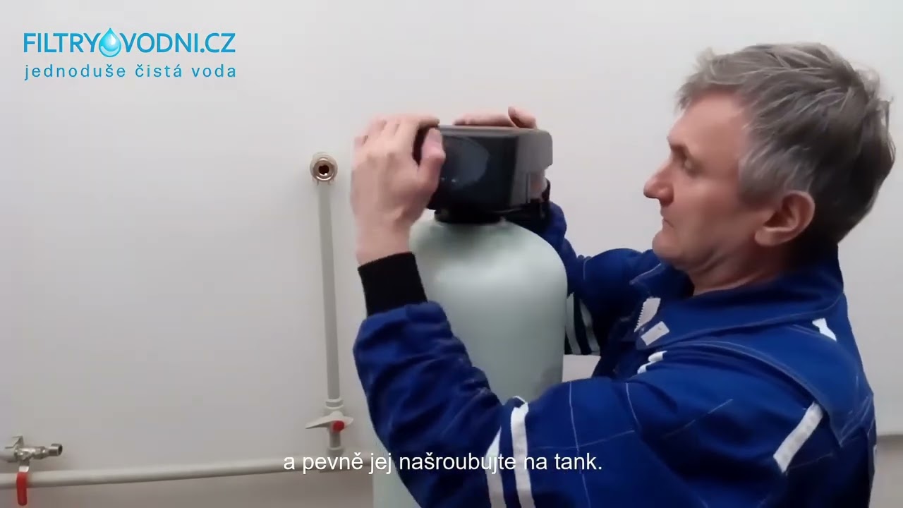 Automatický uhlíkový filtr AquaLong CF. Postup instalace