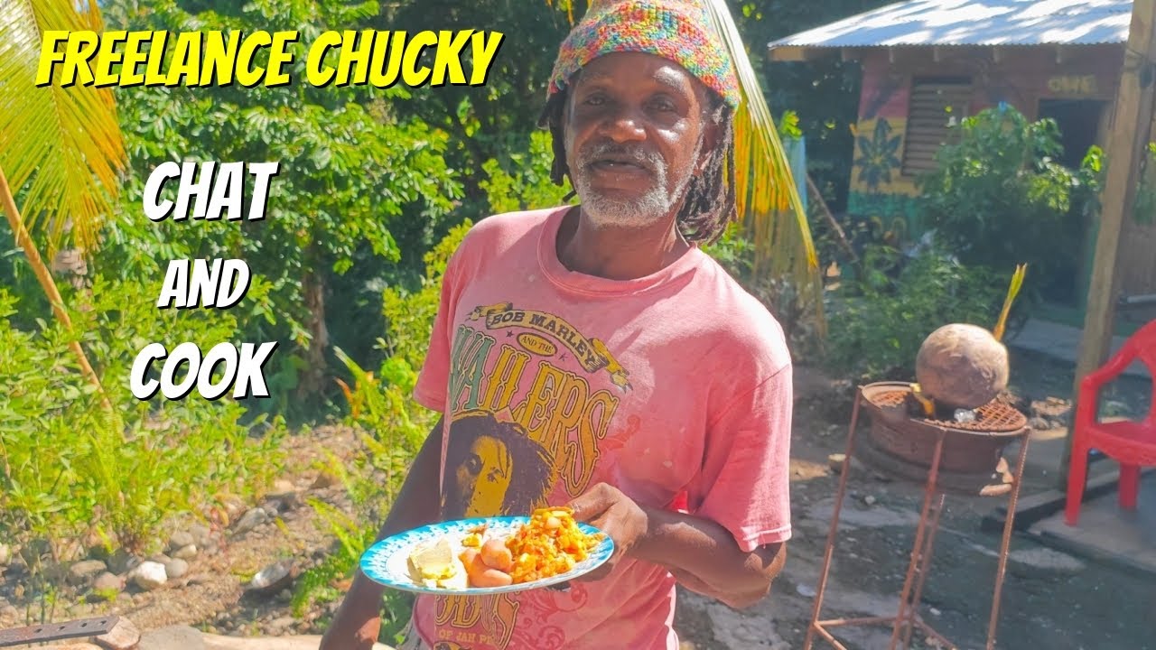 🇯🇲 Freelance Chucky Teaches Yard cooking and Wisdom