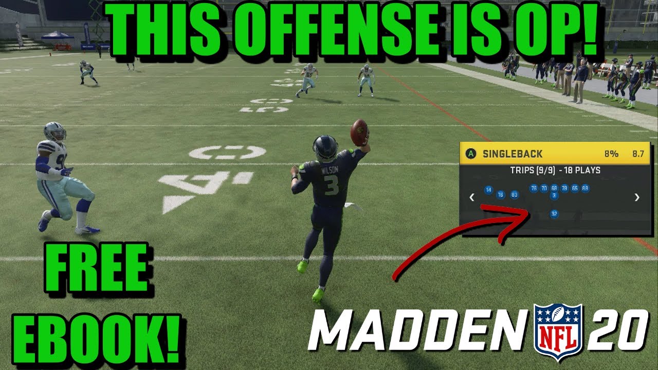 THIS OFFENSE IS UNSTOPPABLE! FULL MADDEN 20 SB TRIPS EBOOK!BEAT ANY DEFENSE WITH THIS GLITCHY SCHEME