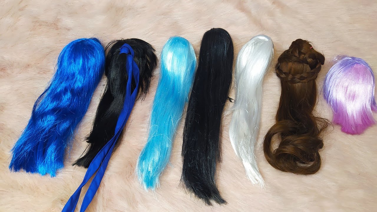Make hair| Diy wig cap for doll | 4 style wig cap for doll