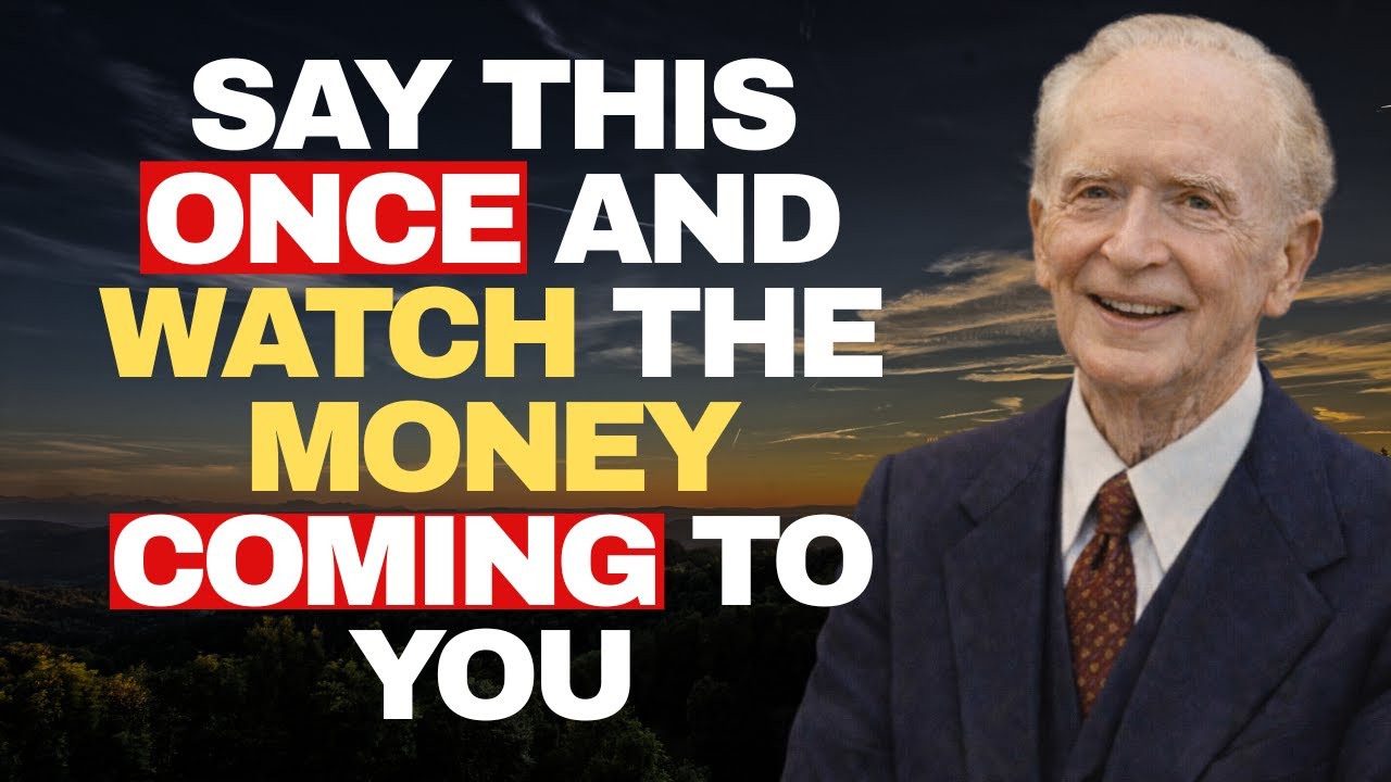 Say This Once in Silence and Watch The Money Coming to You | Joseph Murphy
