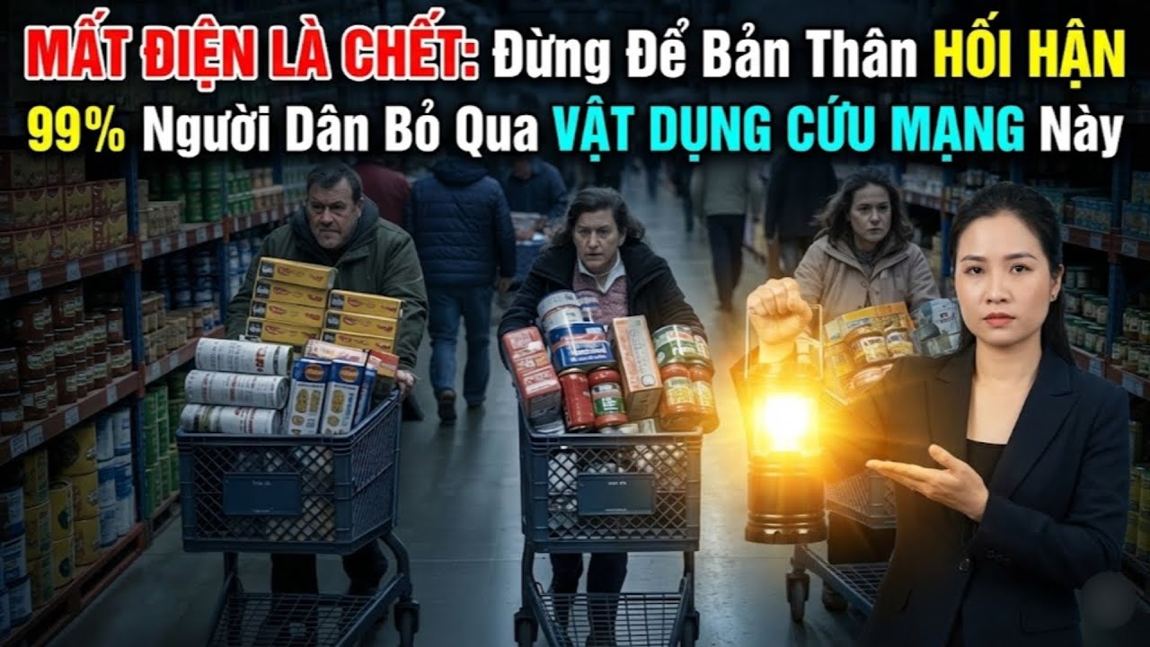 Đừng Để Mất Điện Thành THẢM HỌA: Top 11 Vật Dụng 