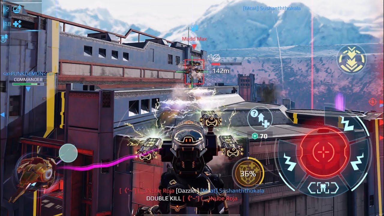 First run with Ultimate Invader in the Abyss | War Robots gameplay