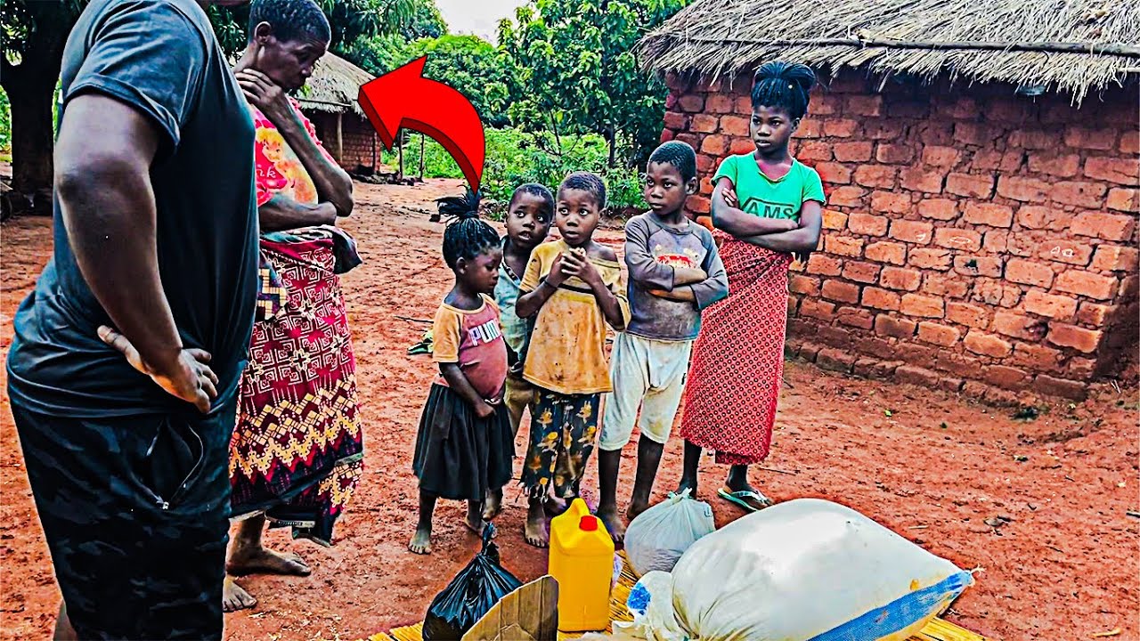 Uma Surpreendente Entrega de Cestas Básicas a Crianças Abandonadas na África 💖🌟😢