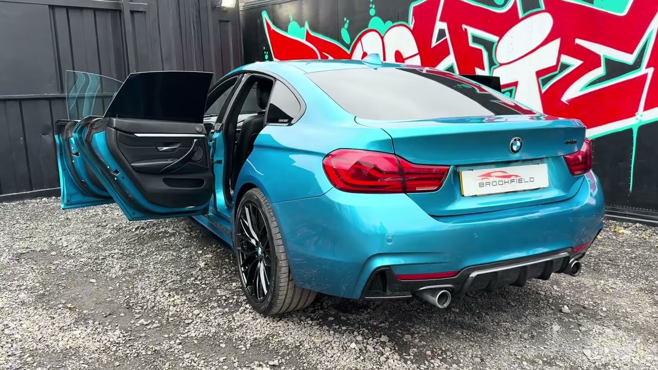 2018 (68 Reg) BMW 440i Gran Coupe finished in Snapper Rocks Blue @ BROOKFIELD AUTOS
