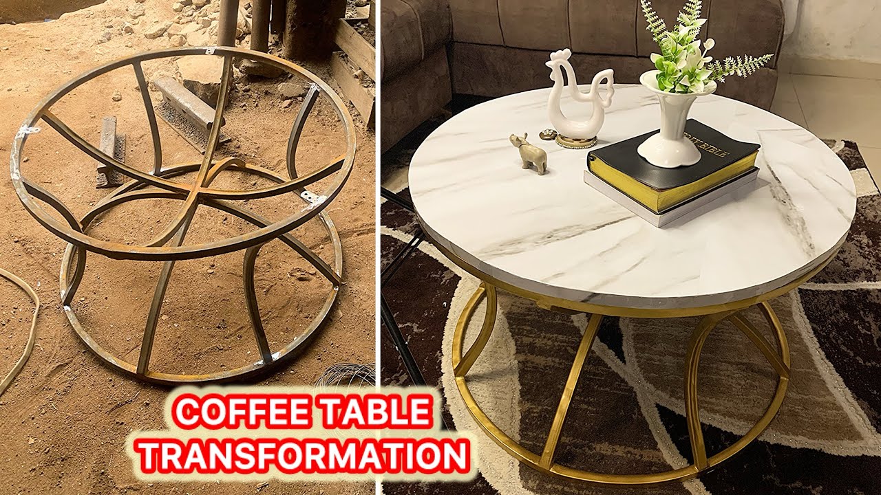 How to make a luxury coffee table for less | DIY ideas
