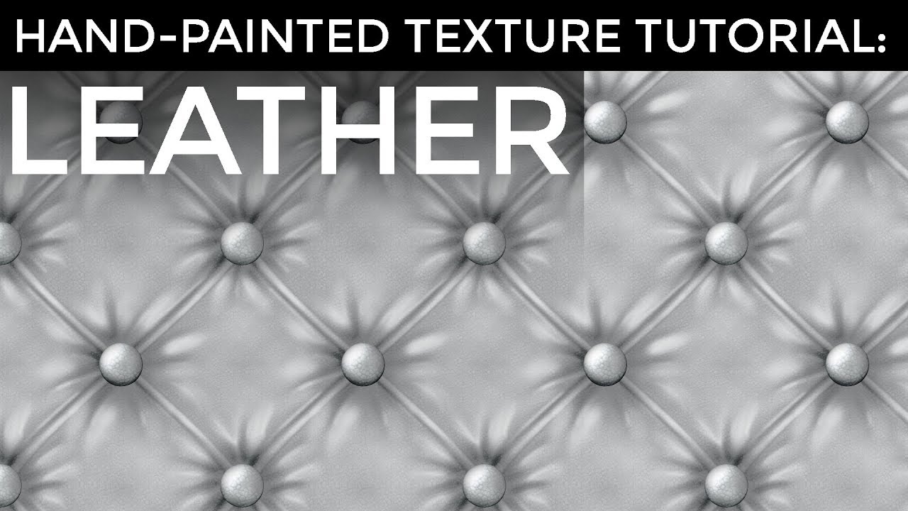 Hand-Painted Texture Tutorial: Leather