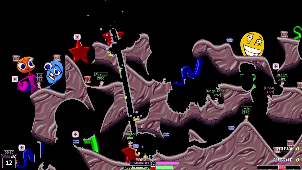 Worms Armageddon - Kaos League S14 - Dream vs Abegod (Match 29R)
