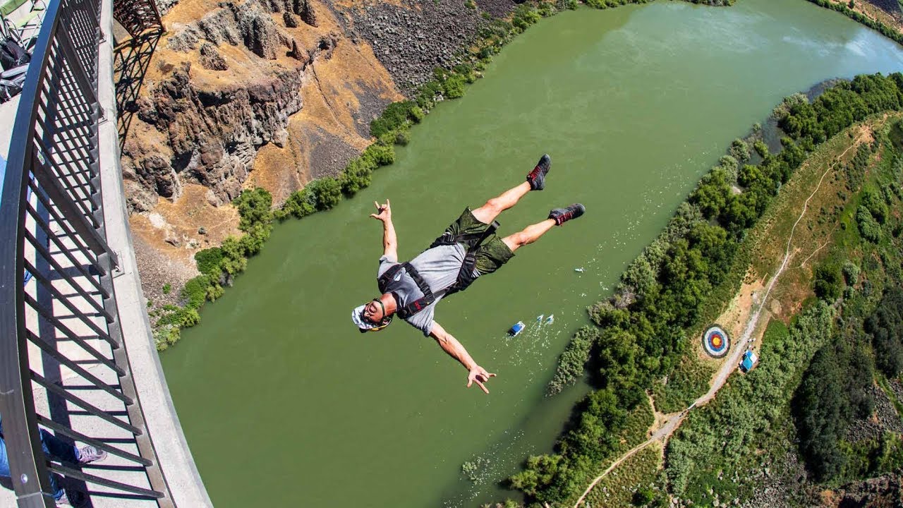 Going the Extra Miles: A BASE Jump World Record