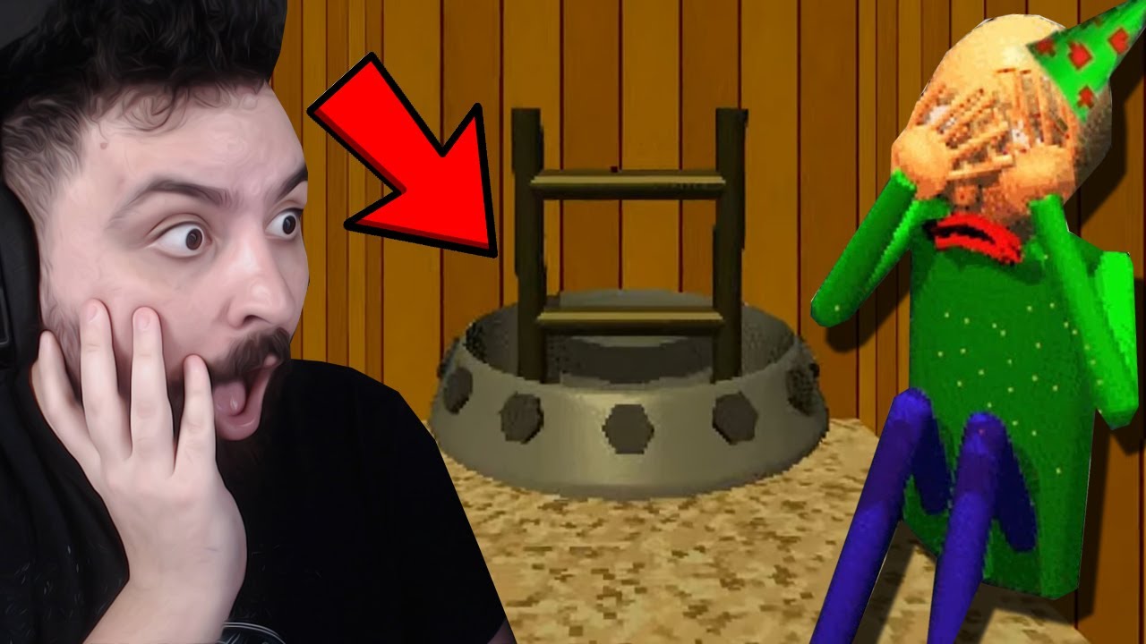 ENCONTREI O PORÃO SECRETO DO BALDI COM TODAS RESPOSTAS..FINAL INCRÍVEL - Baldi's Basics In Education