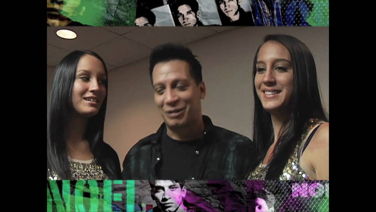 Noel reunited with his daughters @ 25th Anniversary of Freestyle