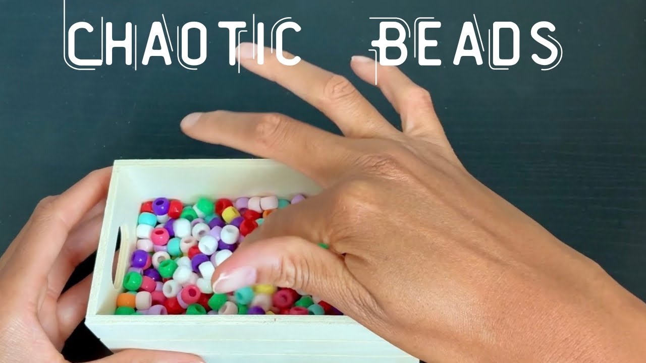 Colorful Bead ASMR | Fast & Slow Sounds for Tingles