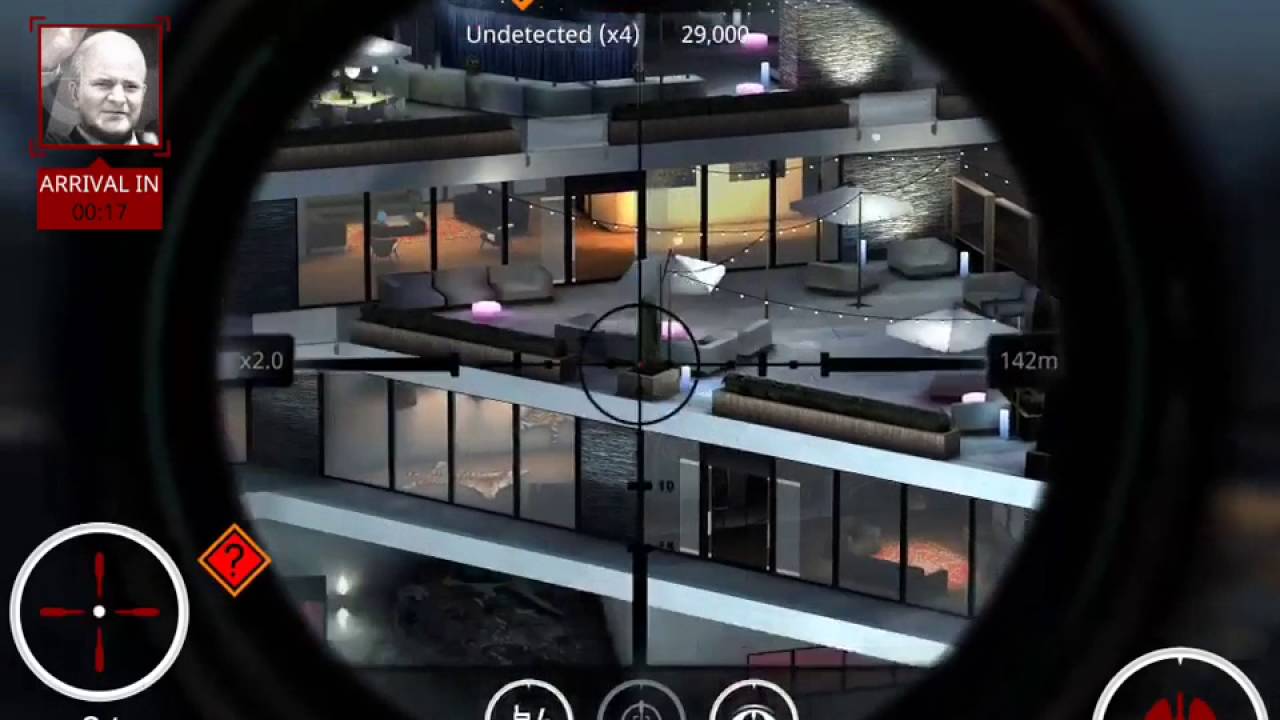 Hitman Sniper - Get a score of 350,000 with kills being only accident kills
