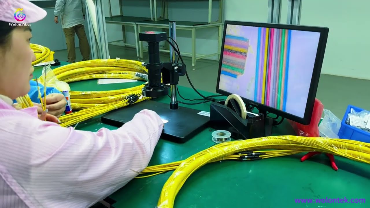 192-Fiber MTP Cable Manufacturing Process: Inside the Factory | Wolontek