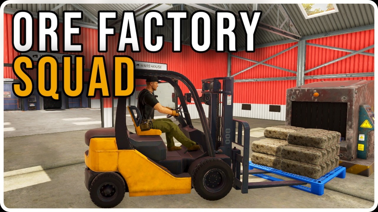 This New Simulation Game Is Addictive! | Ore Factory Squad